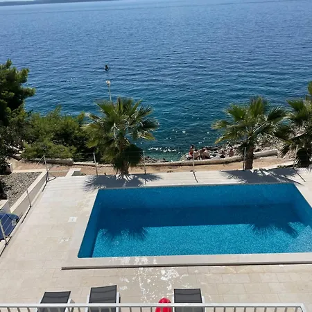 Beachfront Leonardo With Pool Villa Trogir